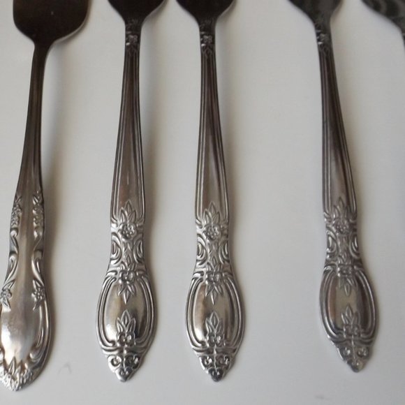 Vintage stainless steel 9 forks, mix match (#EV1580) - Picture 2 of 5